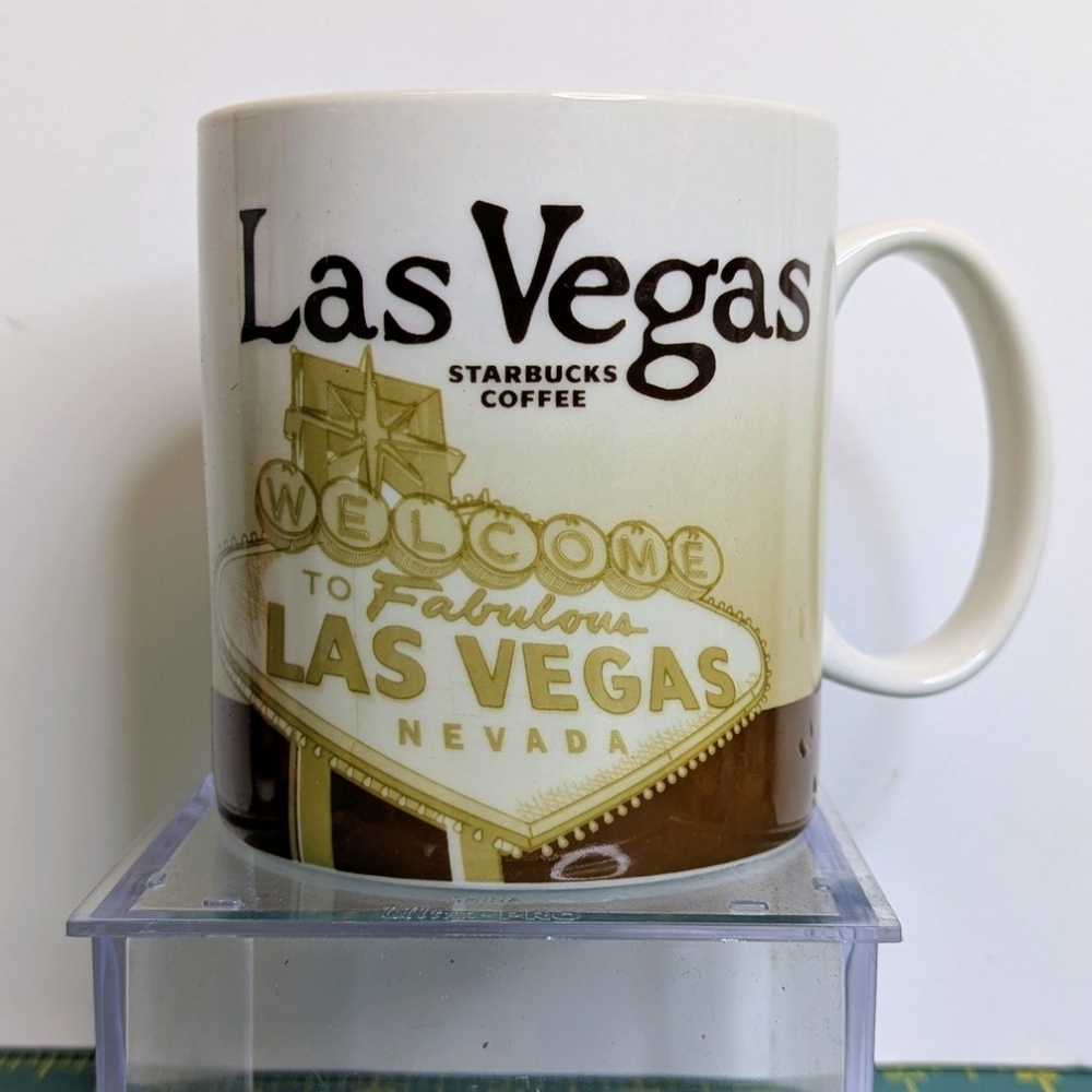 Starbucks Las Vegas Coffee Mug, Brown Global Icon Series
